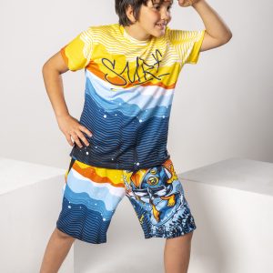 Surf kombi (majica & šorc) komplet Color Drop