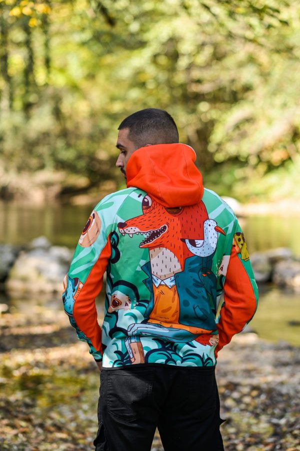 Frog muški duks Color Drop