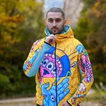 Blue Hand muški duks Color Drop