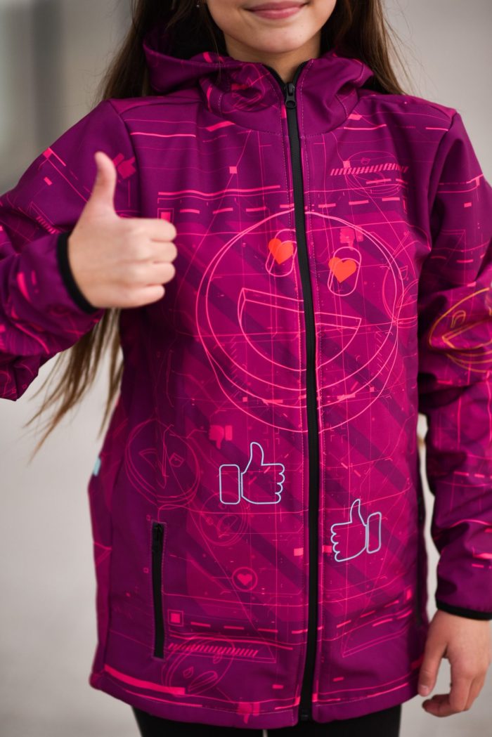 Cybersmile jakna za devojčice