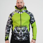 Zeleni samuraj muški duks Color Drop