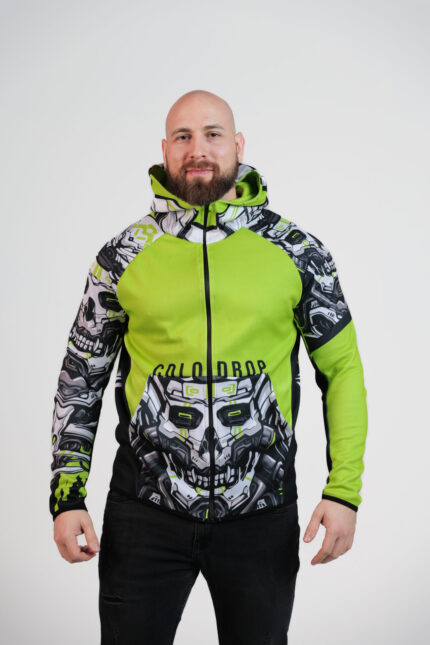 Zeleni samuraj muški duks Color Drop